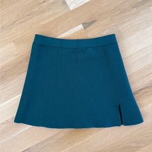 Altar'd State Forest Green Mini Skirt